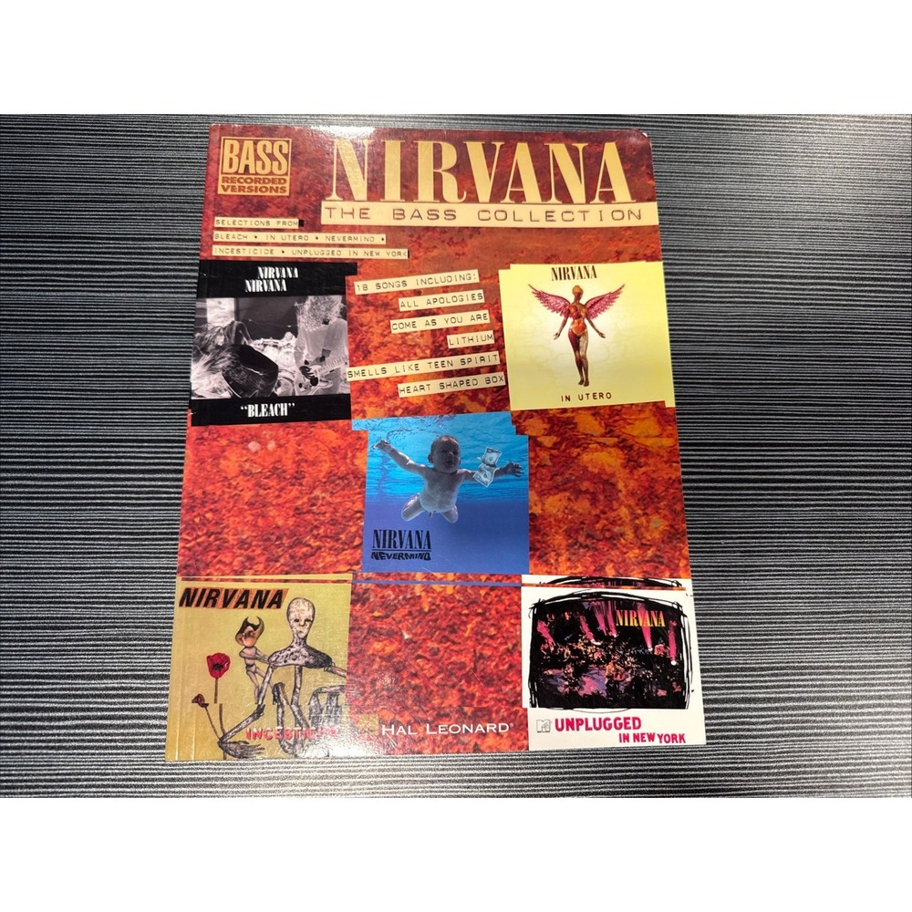 Hal Leonard Nirvana The Bass Collection Tab Songbook 690066